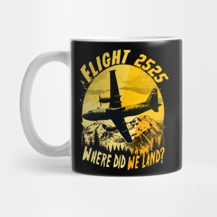 Flight 2525 - The Uncharted Descent Mug